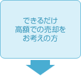 できるだけ高額での売却をお考えの方